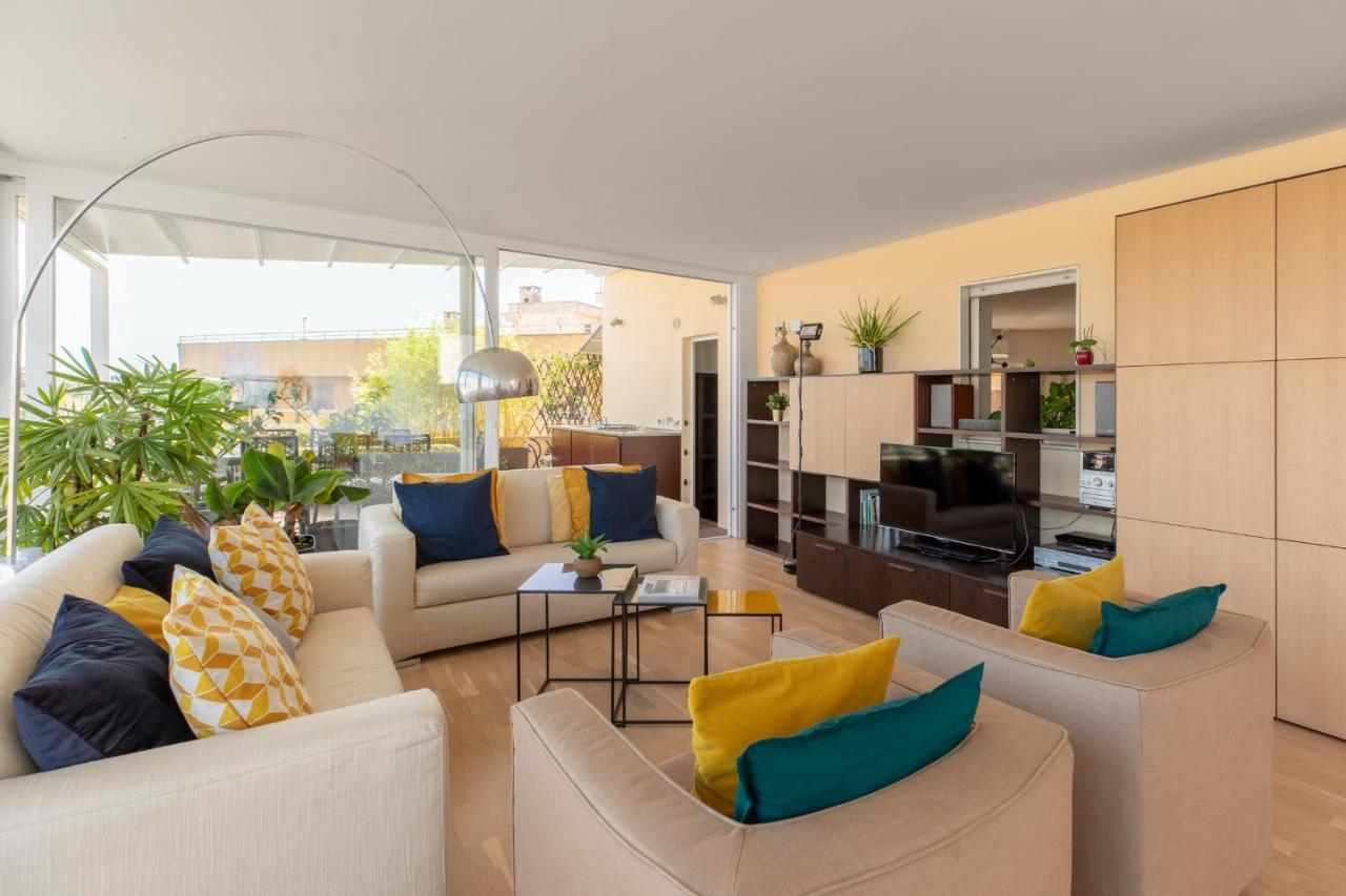 Iflat Garbatella Grand Penthouse Lejlighed Rom Eksteriør billede