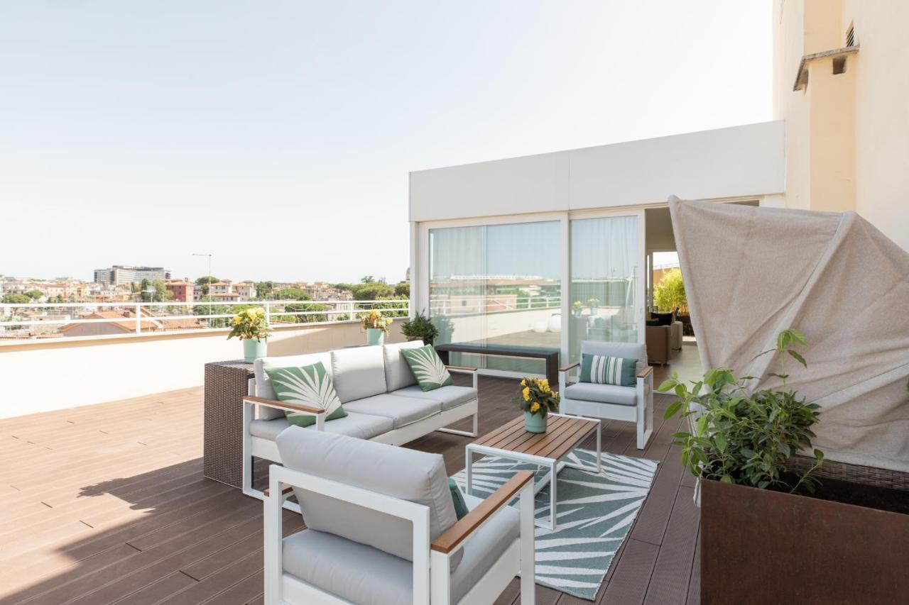 Iflat Garbatella Grand Penthouse Lejlighed Rom Eksteriør billede